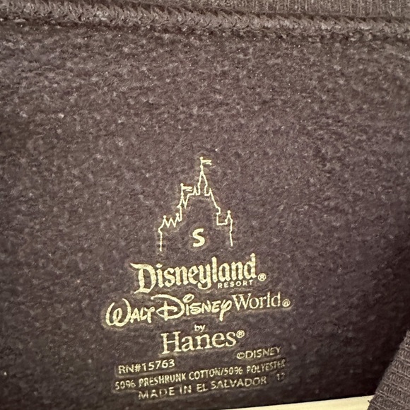 Disneyland Resort Pullover Navy Blue Sweatshirt - Picture 3 of 3
